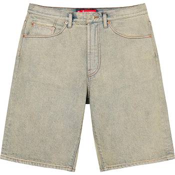 Pantalones Cortos Supreme Baggy Denim Kaki | Supreme 272MA